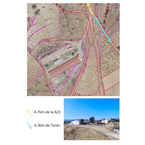 Granja avícola en funcionamiento