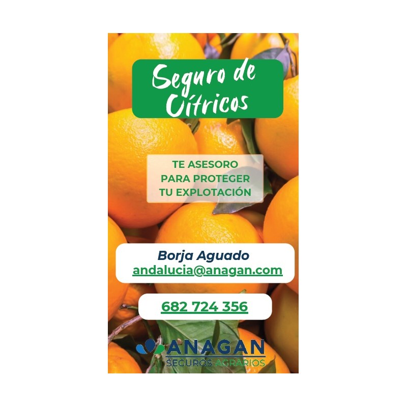 Seguro de  CITRICOS ANAGAN