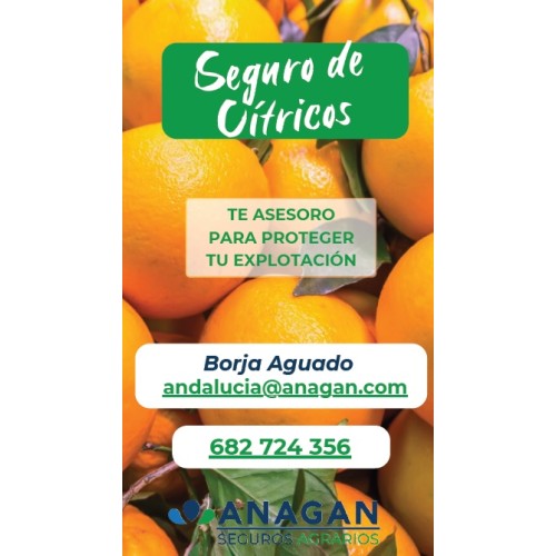 Seguro de  CITRICOS ANAGAN