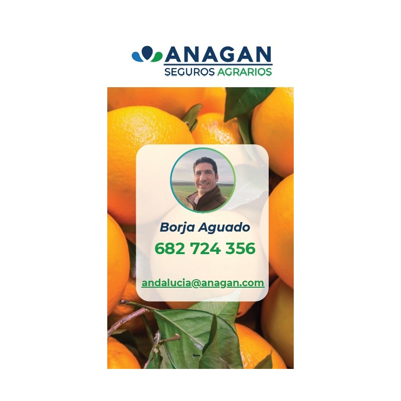 Seguro de  CITRICOS ANAGAN