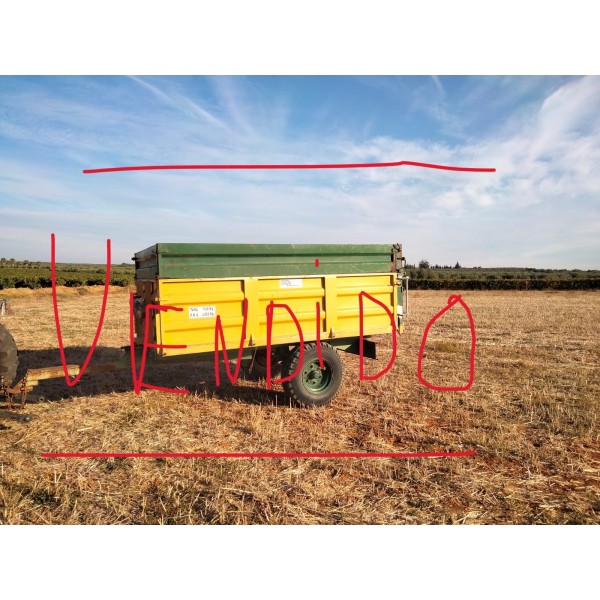 Remolque basculante segunda mano