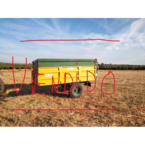 Remolque basculante segunda mano