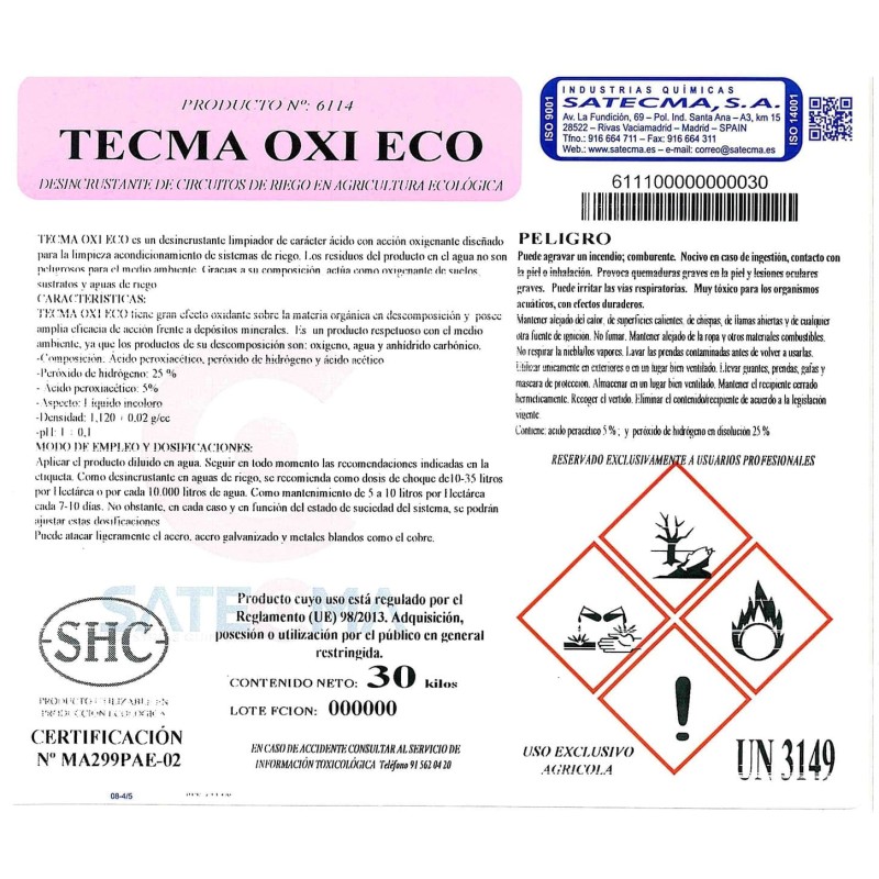 TECMA OXI ECO