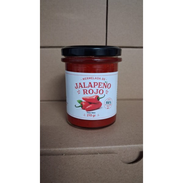 Mermelada de jalapeño rojo - pack 8 tarros