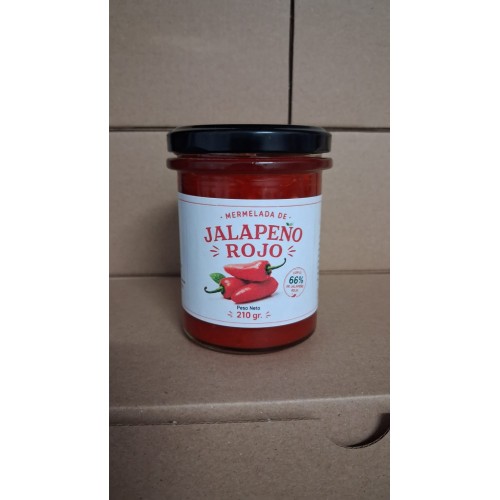 Mermelada de jalapeño rojo - pack 8 tarros