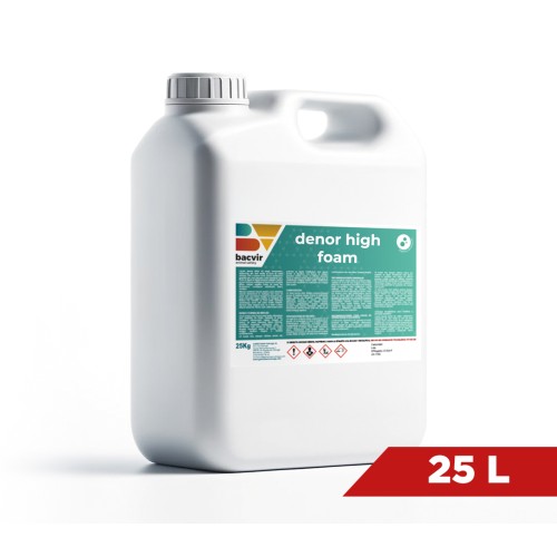 BACVIR DENOR HIGH FOAM | Detergente Alcalino Autoespumante