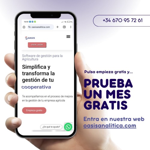 OASIS AGRO - SOFTWARE DE GESTIÓN AGRÍCOLA